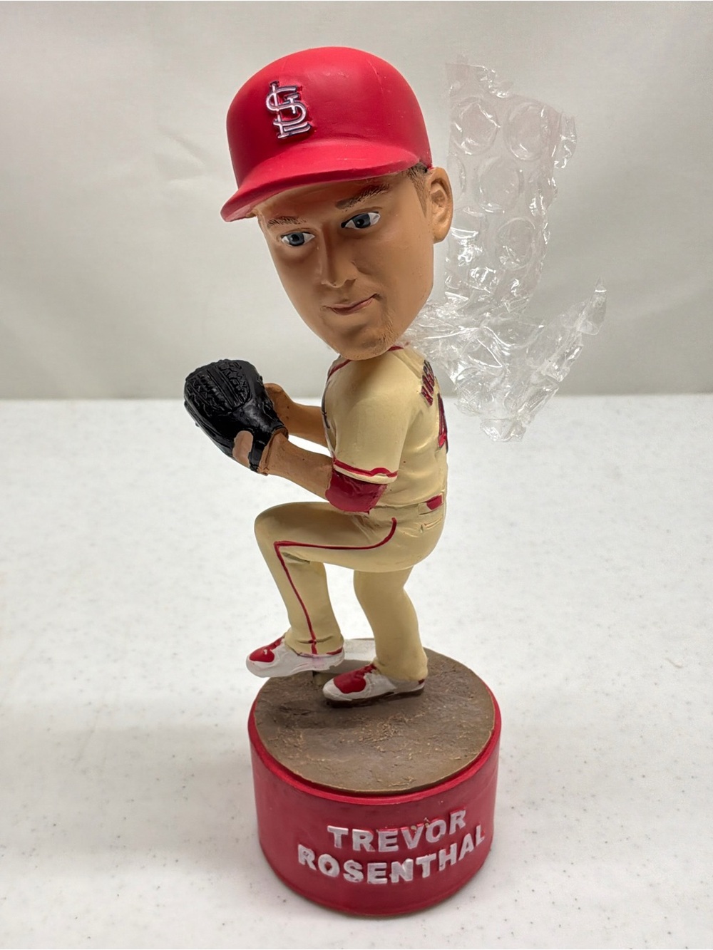 TREVOR ROSENTHAL ST. LOUIS CARDINALS 2015 TALKING BOBBLEHEAD NIB